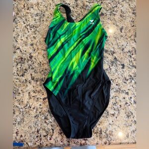 TYR Black One-Piece Swimsuit